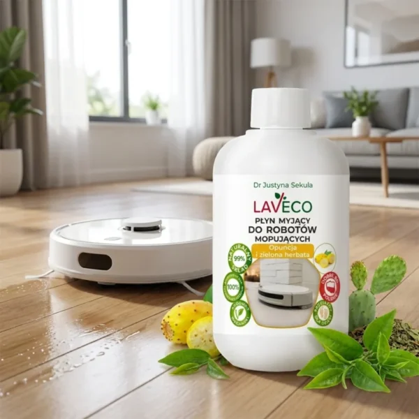 Laveco looduslik põrandapuhastusvedelik robotpesuritele – Viigikaktus ja roheline tee
