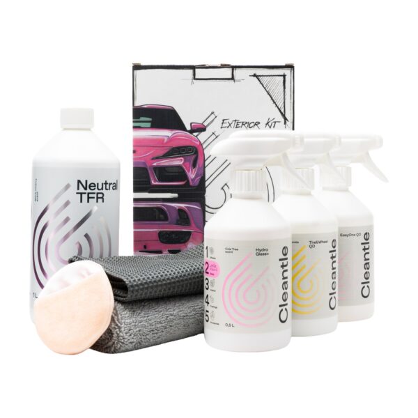 Cleantle Exterior Kit - Välispesu ja hoolduskomplekt