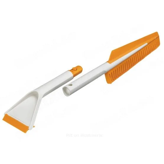 Fiskars SnowXpert Autohari ja jääkaabits